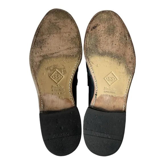 Allen Edmonds &quot;Wakefield&quot; Kiltie wingtip Loafers | 11 D | Black