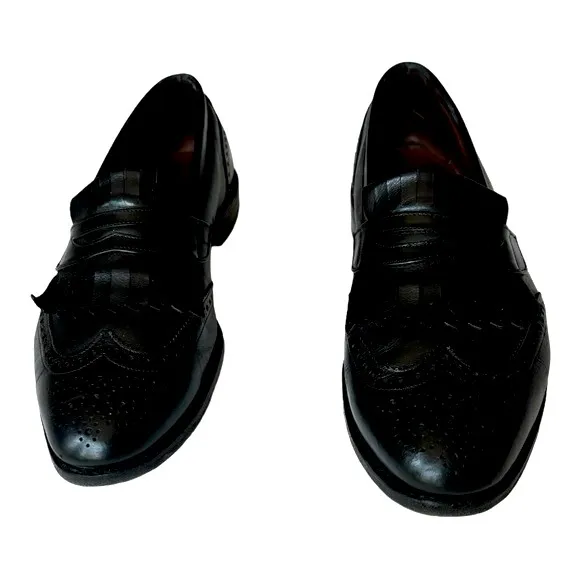 Allen Edmonds &quot;Wakefield&quot; Kiltie wingtip Loafers | 11 D | Black