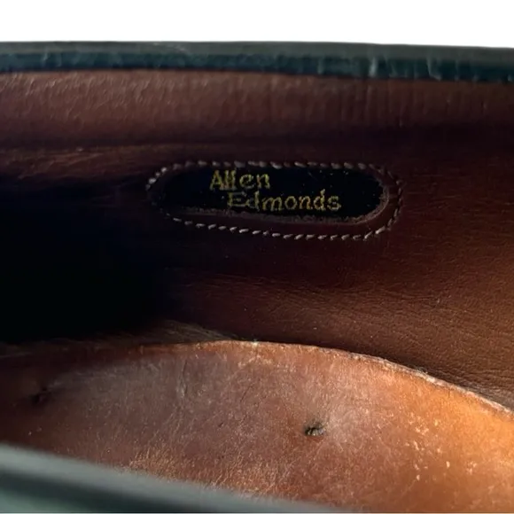 Allen Edmonds &quot;Wakefield&quot; Kiltie wingtip Loafers | 11 D | Black