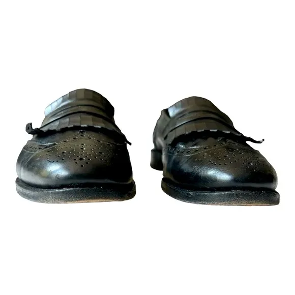 Allen Edmonds &quot;Wakefield&quot; Kiltie wingtip Loafers | 11 D | Black
