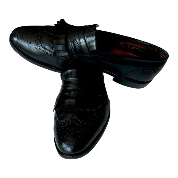 Allen Edmonds &quot;Wakefield&quot; Kiltie wingtip Loafers | 11 D | Black