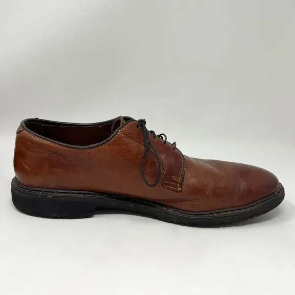 Allen Edmonds Badlands Derby Dress Shoes Brown Leather Oxford Men’s Size 11
