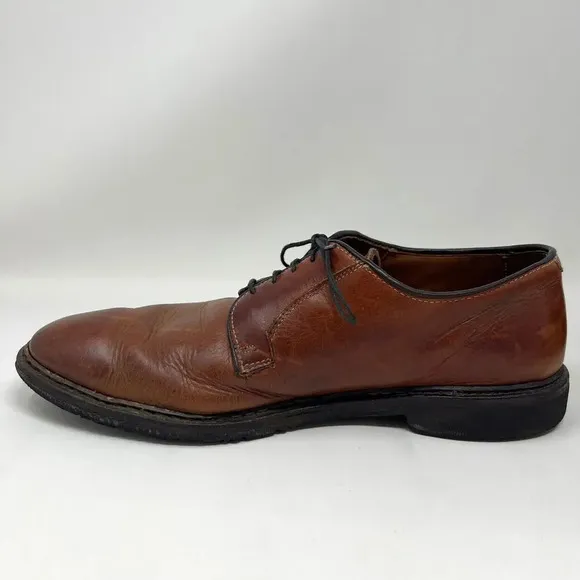 Allen Edmonds Badlands Derby Dress Shoes Brown Leather Oxford Men’s Size 11