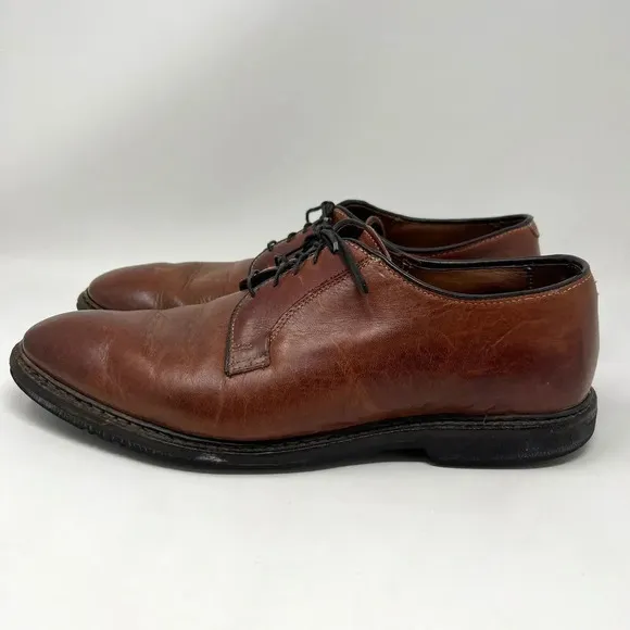Allen Edmonds Badlands Derby Dress Shoes Brown Leather Oxford Men’s Size 11