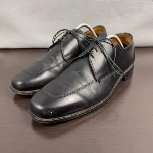 Allen Edmonds Burton Leather Derby Black Men's Dress Shoes Size 10 Made In USA