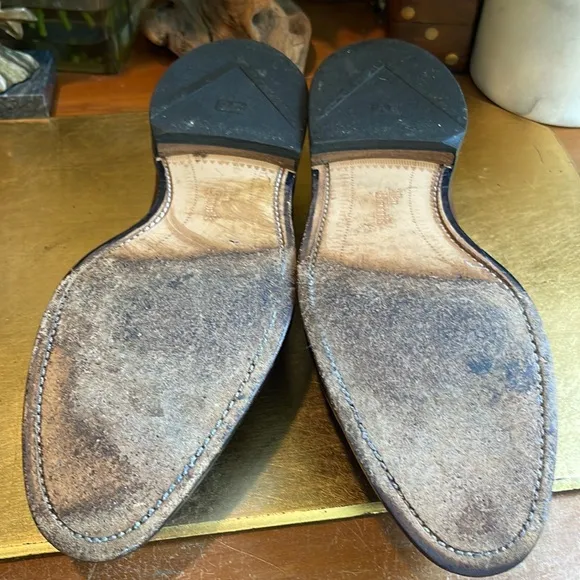 Allen Edmonds Grayson Tasseled Loafer in Burgundy Leather