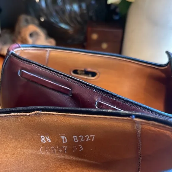 Allen Edmonds Grayson Tasseled Loafer in Burgundy Leather