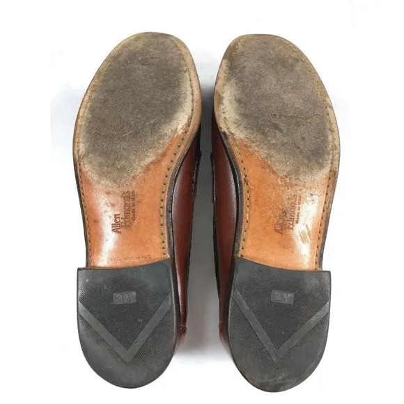 Allen Edmonds Maxfield  Walnut Woven Trim 9