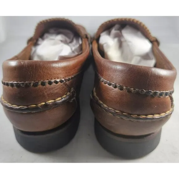 Allen Edmonds Men's Flagstaff Brown Leather Penny Loafer Vibram Size 6