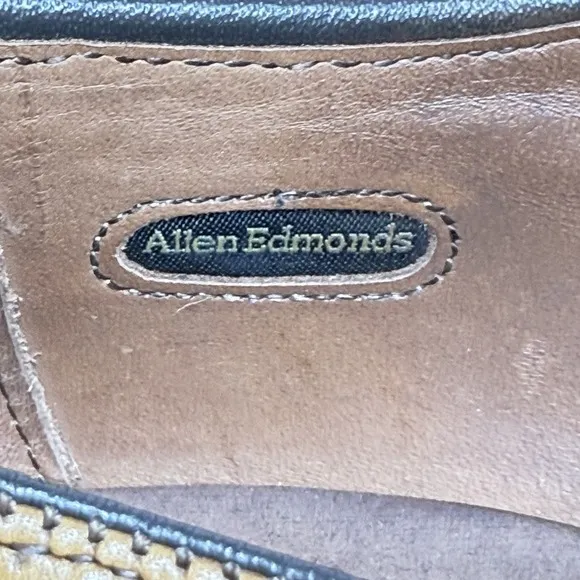 Allen Edmonds Men's Shoes, Brown Leather Size 19/22 Excellent Condition
