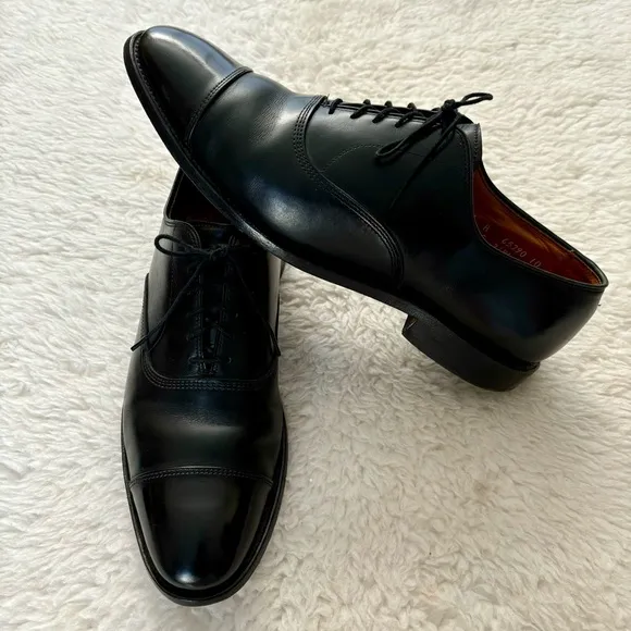 Allen Edmonds Park Avenue Black Leather Men’s Shoes size 11 A