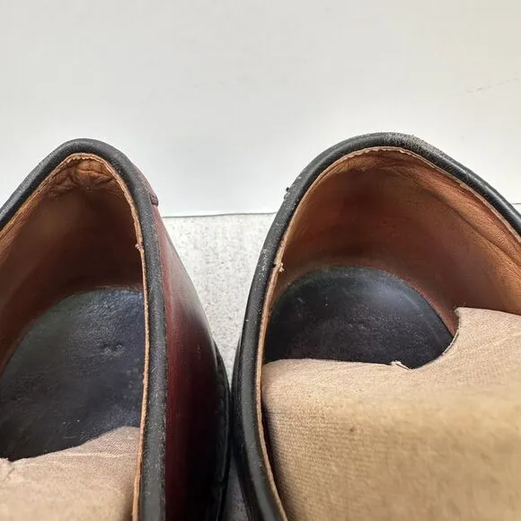 Allen Edmonds Park Avenue Cap Toe Oxford Dress Shoes Size 11 C Brown Leather