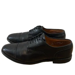 ALLEN EDMONDS Sanford 5207 Black Leather Oxford Dress Shoes Size Men's 11.5