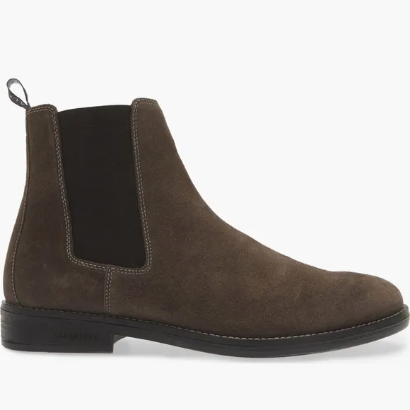 Allsaints Harley suede Chelsea boots