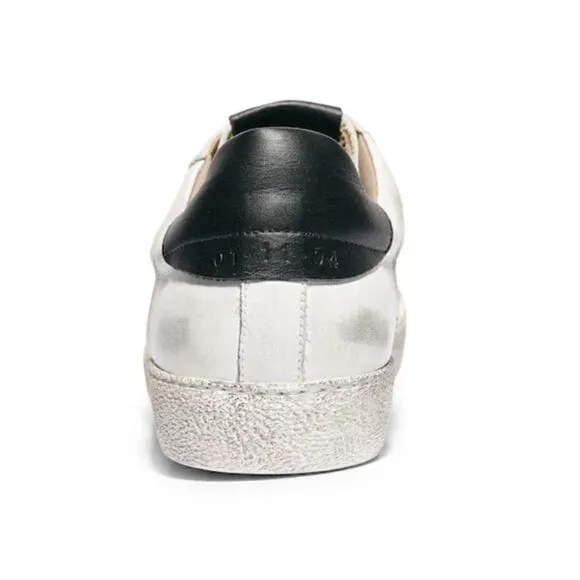 AllSaints White Sheer Low Top Lace-Up Cervo Shoes new without box