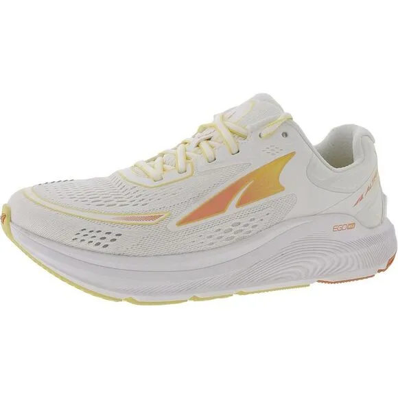 Altra Womens Paradigm 6 White Lace-Up Mesh Running &amp; Training Shoes NWOB