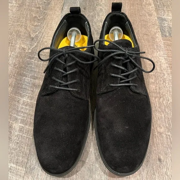 Amberjack Black Suede Shoes Men’s 12M