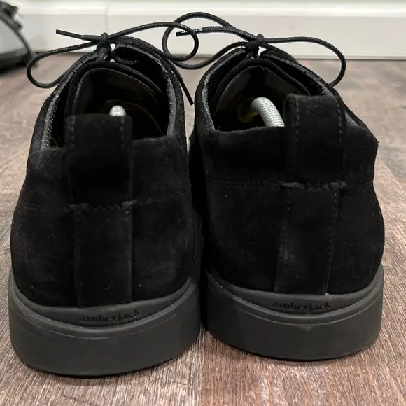Amberjack Black Suede Shoes Men’s 12M
