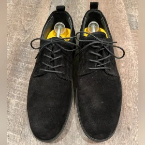 Amberjack Black Suede Shoes Men’s 12M