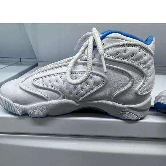&quot;AIR JORDAN&quot;,OG UNC, Women's, White University ,Blue High Tops, Size 6.5&quot;