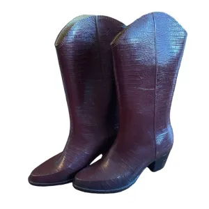 Andrew Geller rubber boots, size 5