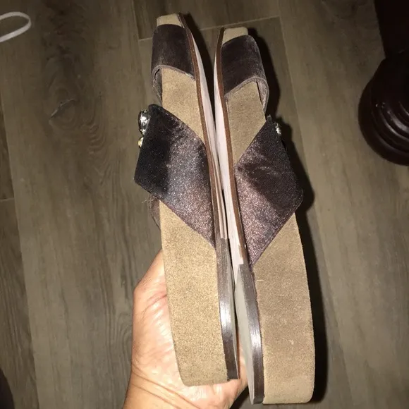 ANNA FIDANZA made in italy detailed NWT BIRKINSTOCKS like real leather slides