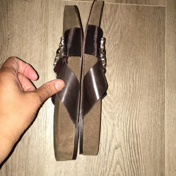 ANNA FIDANZA made in italy detailed NWT BIRKINSTOCKS like real leather slides