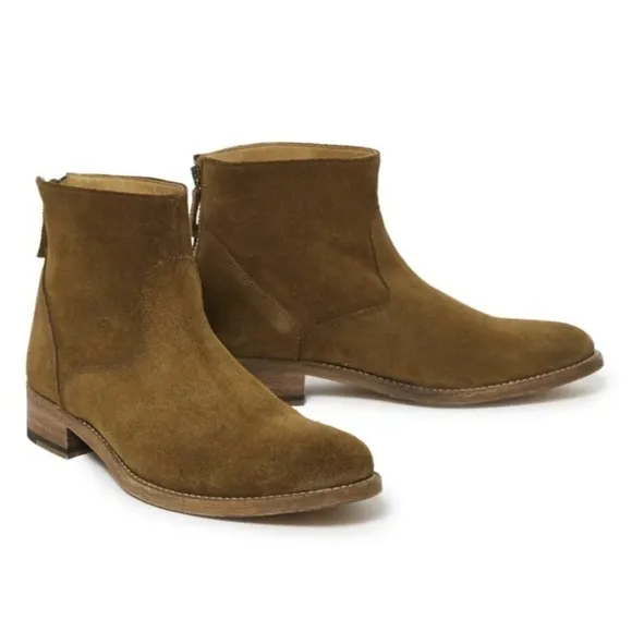 ANTHOLOGY PARIS 6800 Suede Boots | Brown Size EUR 38 US 8