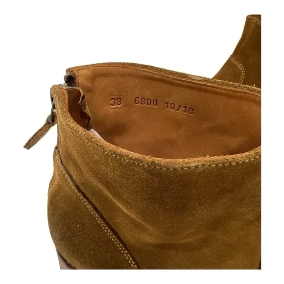 ANTHOLOGY PARIS 6800 Suede Boots | Brown Size EUR 38 US 8