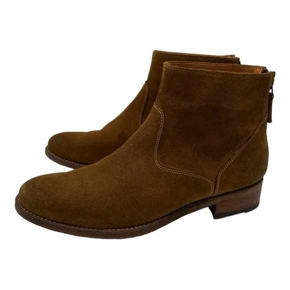 ANTHOLOGY PARIS 6800 Suede Boots | Brown Size EUR 38 US 8