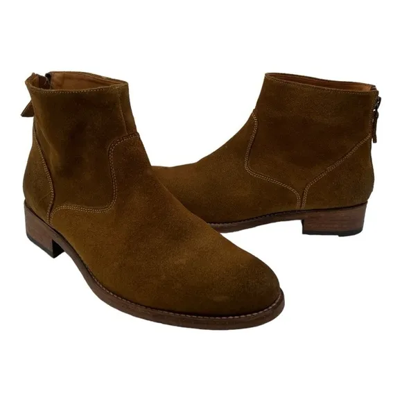 ANTHOLOGY PARIS 6800 Suede Boots | Brown Size EUR 38 US 8