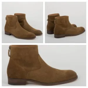 ANTHOLOGY PARIS 6800 Suede Boots | Brown Size EUR 38 US 8