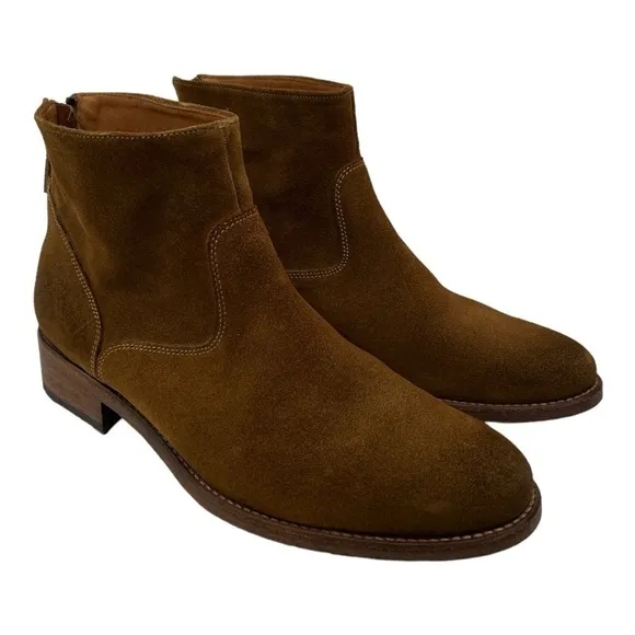 ANTHOLOGY PARIS 6800 Suede Boots | Brown Size EUR 38 US 8