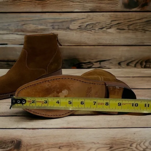 ANTHOLOGY PARIS 6800 Suede Boots | Brown Size EUR 38 US 8