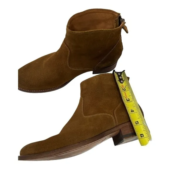 ANTHOLOGY PARIS 6800 Suede Boots | Brown Size EUR 38 US 8