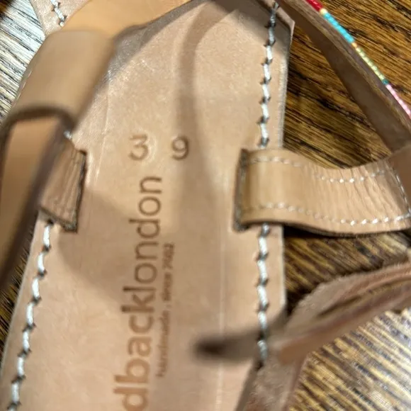 Anthropologie Laidback London Azari Sandals Size 39