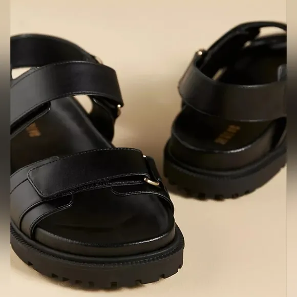 Anthropologie Maeve Slingback Double Sandals Size 6