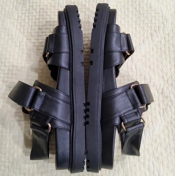 Anthropologie Maeve Slingback Double Sandals Size 6