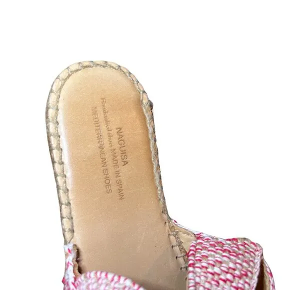 Anthropologie Naguisa Cova Espadrille Sandals Size 39 Euro 9 US