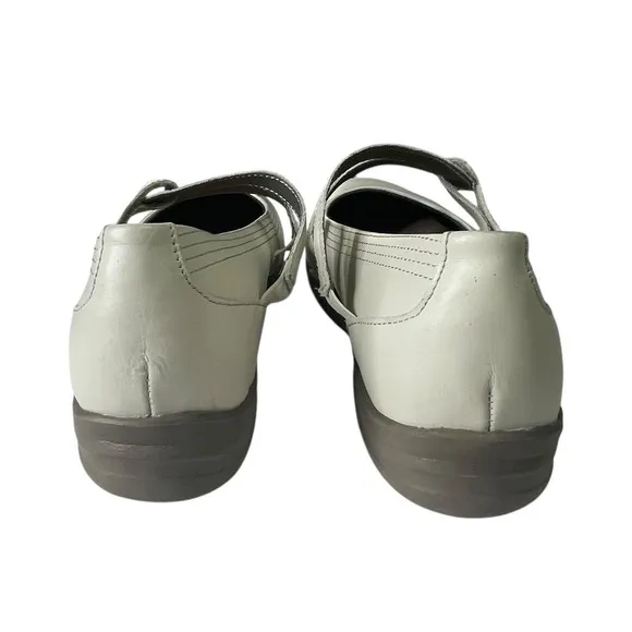 APEX Petals Woman's Mary Jane Casual Shoes/Flats, Style A302W (Size 10 Wide) 41