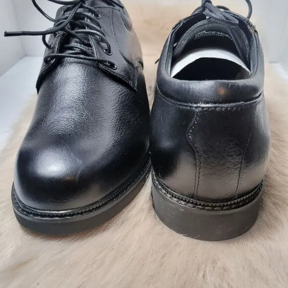 Apex LT900 Oxford Black Leather Shoes Size 11.5