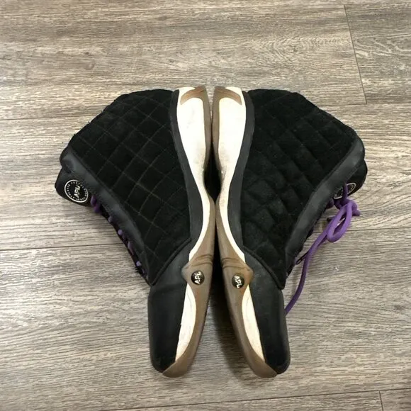 APL Concept 1 Black Purple  Size 12.5 Basketball Shoes Mens Sneakers