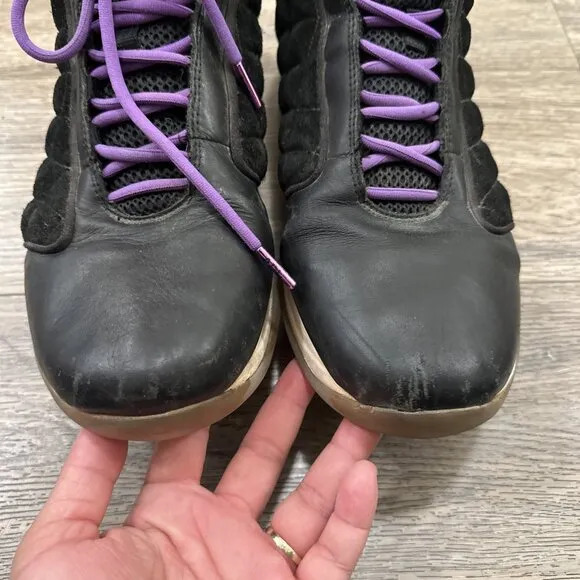 APL Concept 1 Black Purple  Size 12.5 Basketball Shoes Mens Sneakers