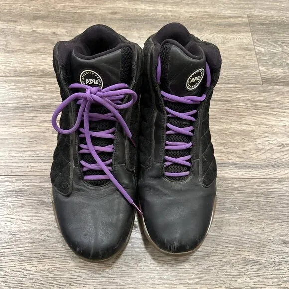APL Concept 1 Black Purple  Size 12.5 Basketball Shoes Mens Sneakers