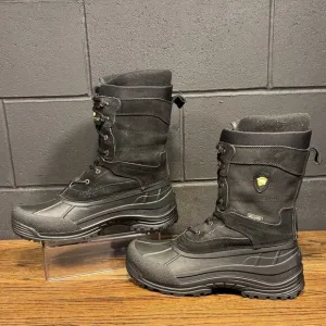 Arctic Shield Black Leather &amp; Rubber Duck Chore Winter Boots Men’s 12