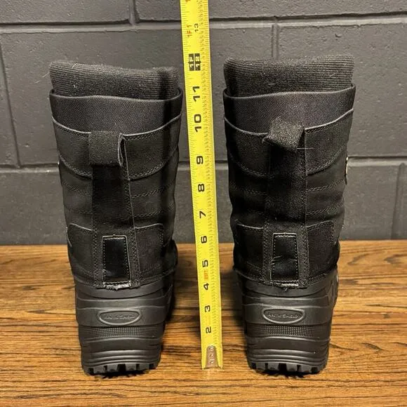 Arctic Shield Black Leather &amp; Rubber Duck Chore Winter Boots Men’s 12