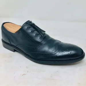 Ashton Grey Mercer Leather Wingtip Oxford Shoes