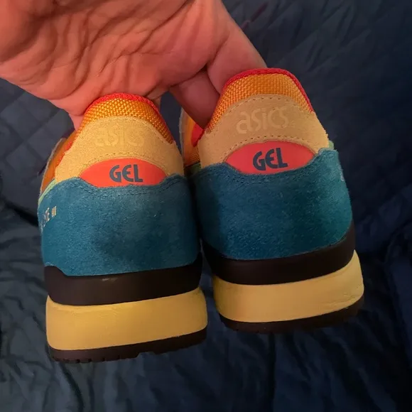 Asics Gel-Lyte III Colorblock Athletic Shoes