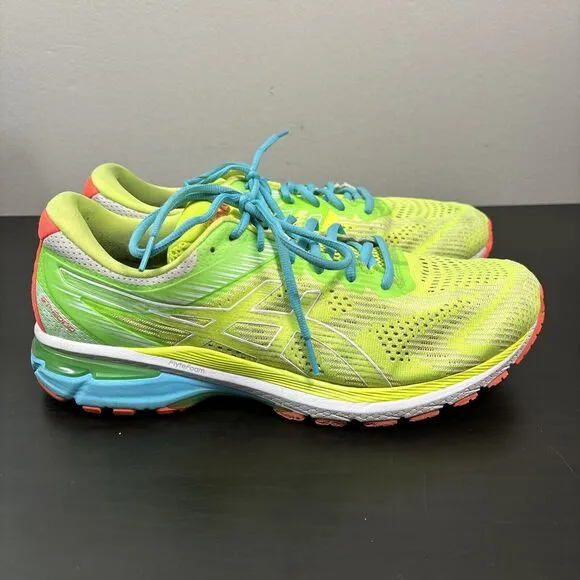 ASICS GT-2000 8 Sneakers Men’s Size 11.5 Running Shoes 1011A932-750‎ Neon Green