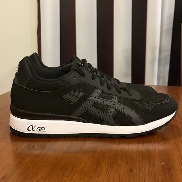 ASICS GT-II shoes sneakers H549Y 9090 new black white Mens Size 10.5